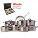 Foto 1: Trem de Cozinha 9 Pe�as Silampos c/ Oferta Faqueiro 24 pe�as