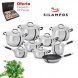 Foto 0: TREM DE COZINHA 9 PE�AS MASK SILAMPOS (Oferta Faqueiro 24 pe�as)
