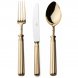 Foto 0: Faqueiro 115 pe�as Line Gold Cutipol