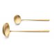 Foto 3: Faqueiro 130 pe�as ICON Dourado Escovado Cutipol
