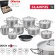 Foto 0: TREM DE COZINHA 9 PE�AS Prof TEJO SILAMPOS (Oferta Faqueiro 24 pe�as)
