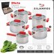Foto 0: TREM DE COZINHA 9 PE�AS RAINBOW VERMELHO SILAMPOS (Oferta Faqueiro 24 pe�as)