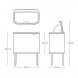 Foto 2: Balde Lixo 34 litros Touch Bin� Vermelho Brabantia